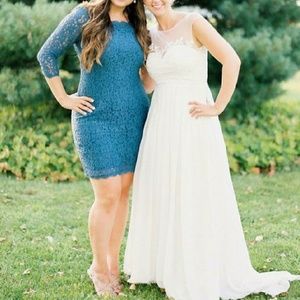 Adrianna Papell Lace Sheath Dress